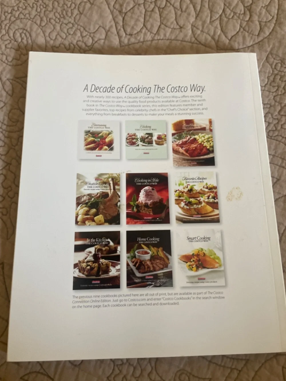 Costco cookbook